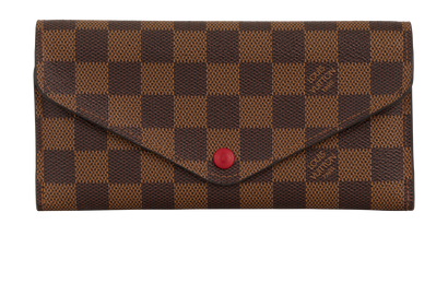 Louis Vuitton Josephine Wallet, &pound;210, Accessories, Brown, Canvas, Front view
